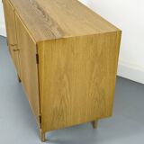 Mid-Century Oak Sideboard by Carlo Jensen for Hundevad & Co., 1960s