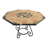 Table mosaïque en marbre