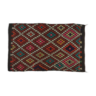 Anatolian handmade kilim rug 274 cm x 173 cm