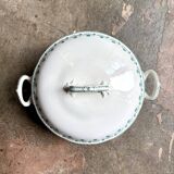 Moulin des Loups ironstone soup tureen, "Georgette" service