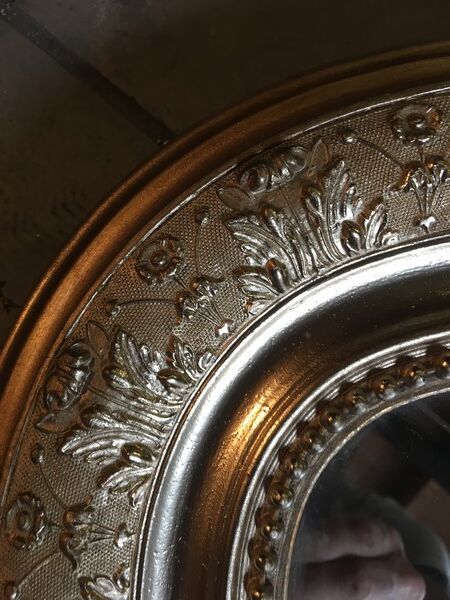 Golden Mirror late 19th 69x103cm