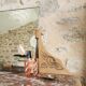 Art Deco dressing table, marble and mirror
