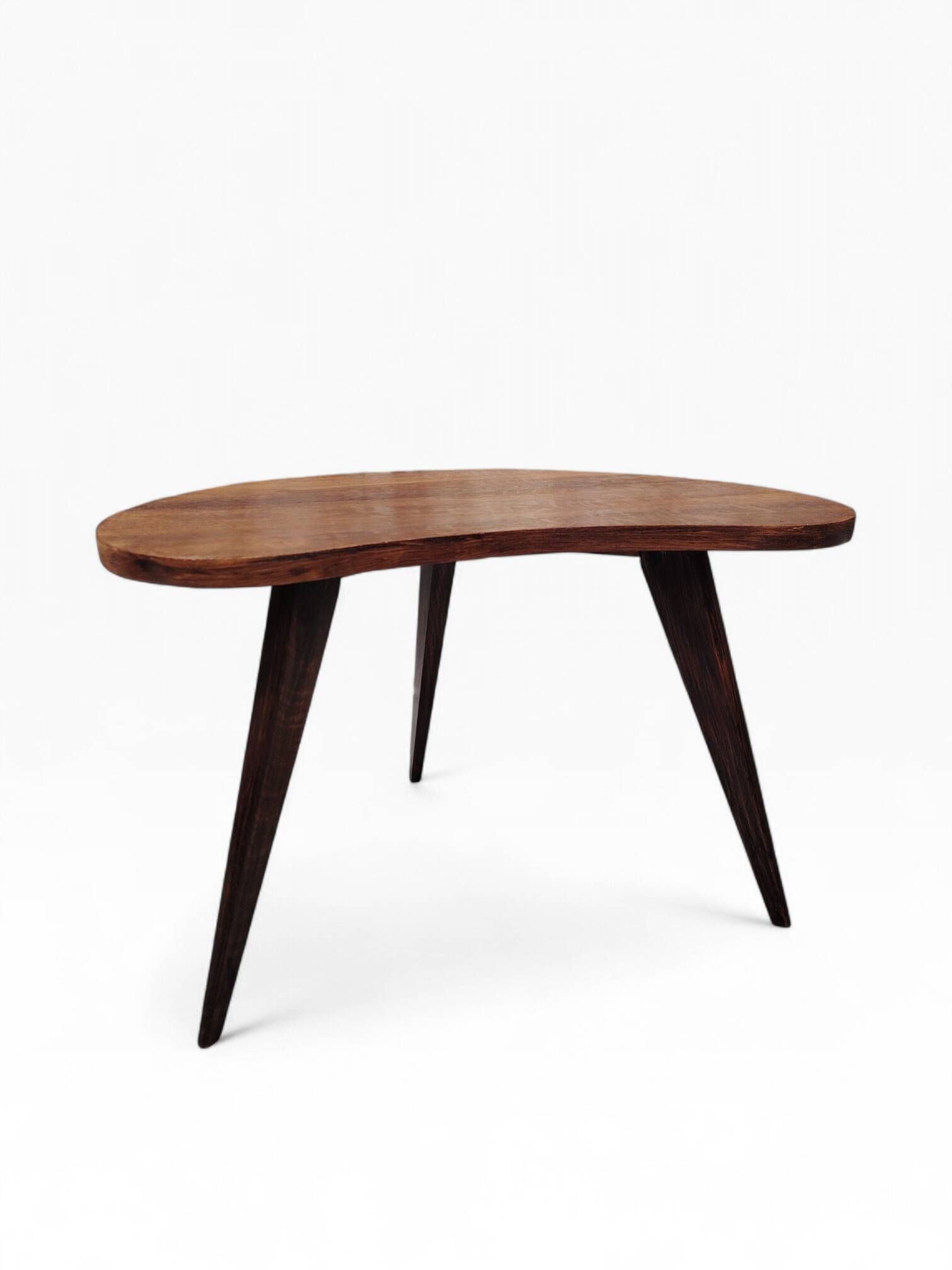 Tripod coffee table in bean shape - 1950s