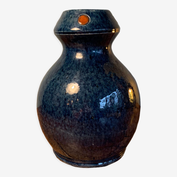 Art nouveau vase faience Thulin