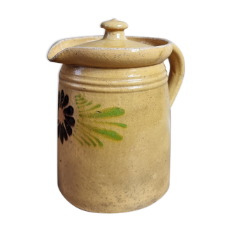 Milk pot of soufflenheim Alsace early xxe