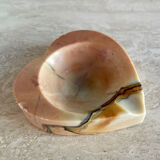 Vintage Onyx Heart Ashtray