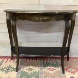 Half-moon console