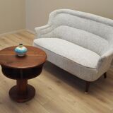 Sofa white melange, Italian design, 1960s, production: Italy