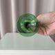 Set of 6 Vintage Luminarc France Green Stem Wine Glasses | French Glassware