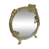 Art Nouveau table or makeup mirror