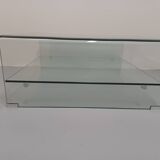 Coffee table, molded glass