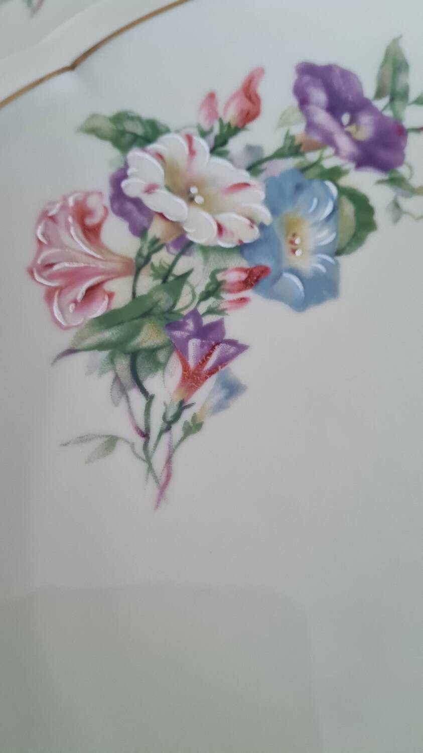 Mireille Charles Ahrenfeldt Limoges plates