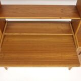 Scandinavian "Triple" teak bookcase, Breo, Oderljunga, Sweden, 1960