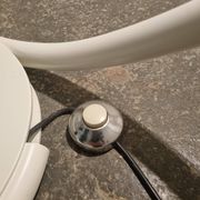 Lampadaire Serpente Blanc par Elio Martinelli pour Martinelli Luce