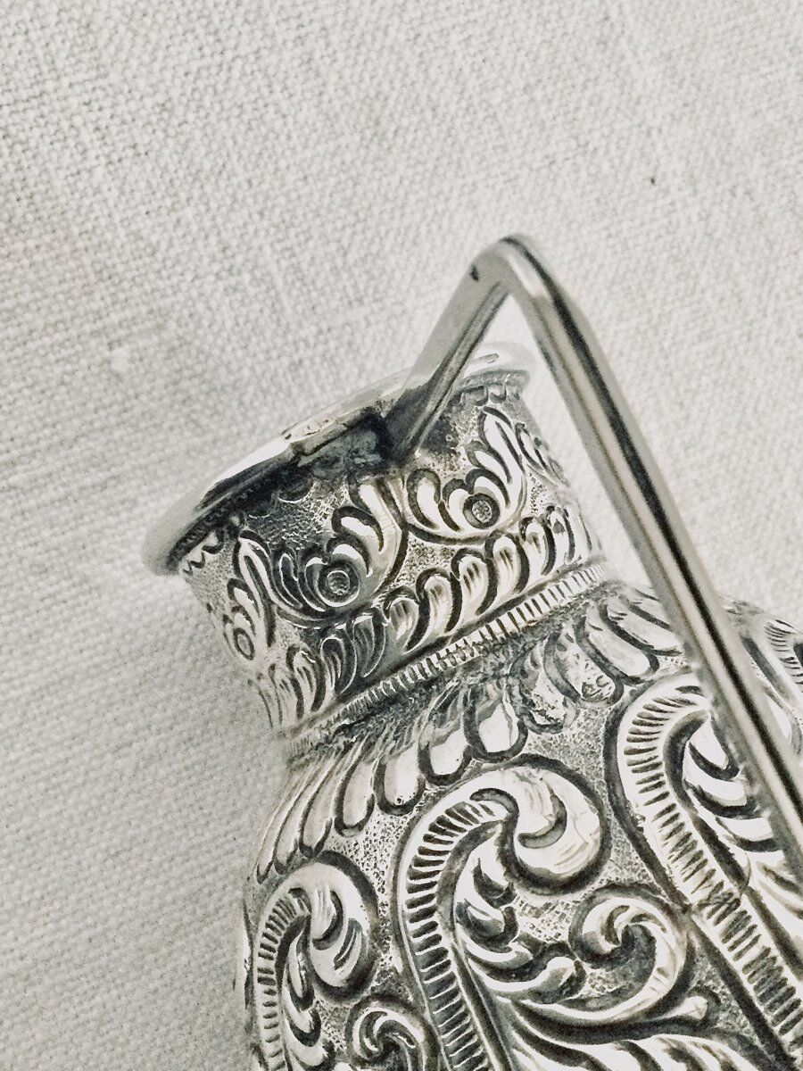 Silver milk pot