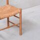 'Dordogne' Mid-Century Rush Dining Chairs