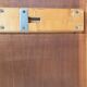 "Teak shelf Wilhelm Renz 1970"