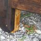 Mado solid wood buffet, wooden tray