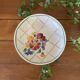 Antique compote dish in earthenware from Choisy-le-Roi.