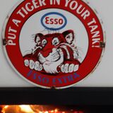 Enamelled plate ESSO 1962