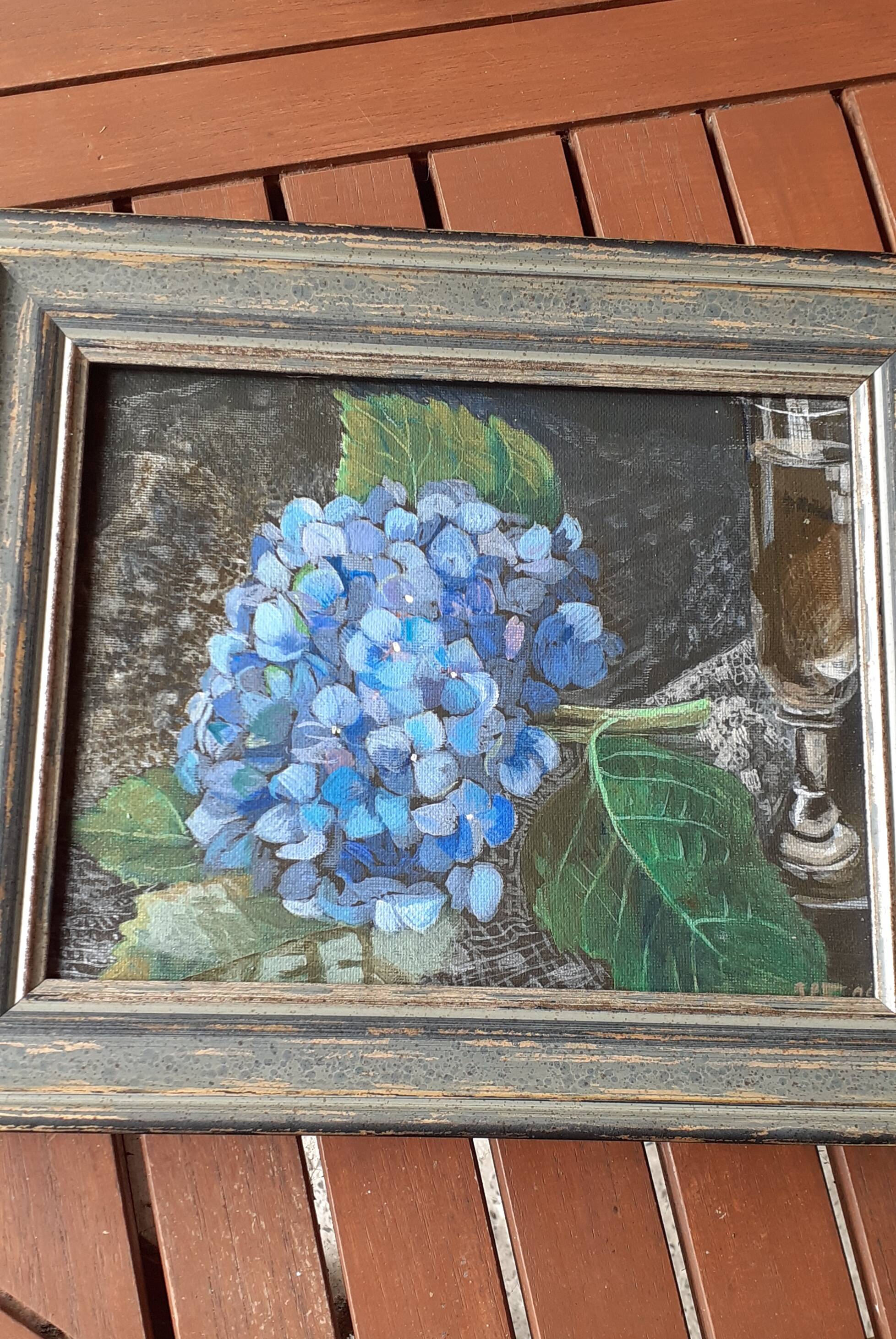 Hydrangea Painting