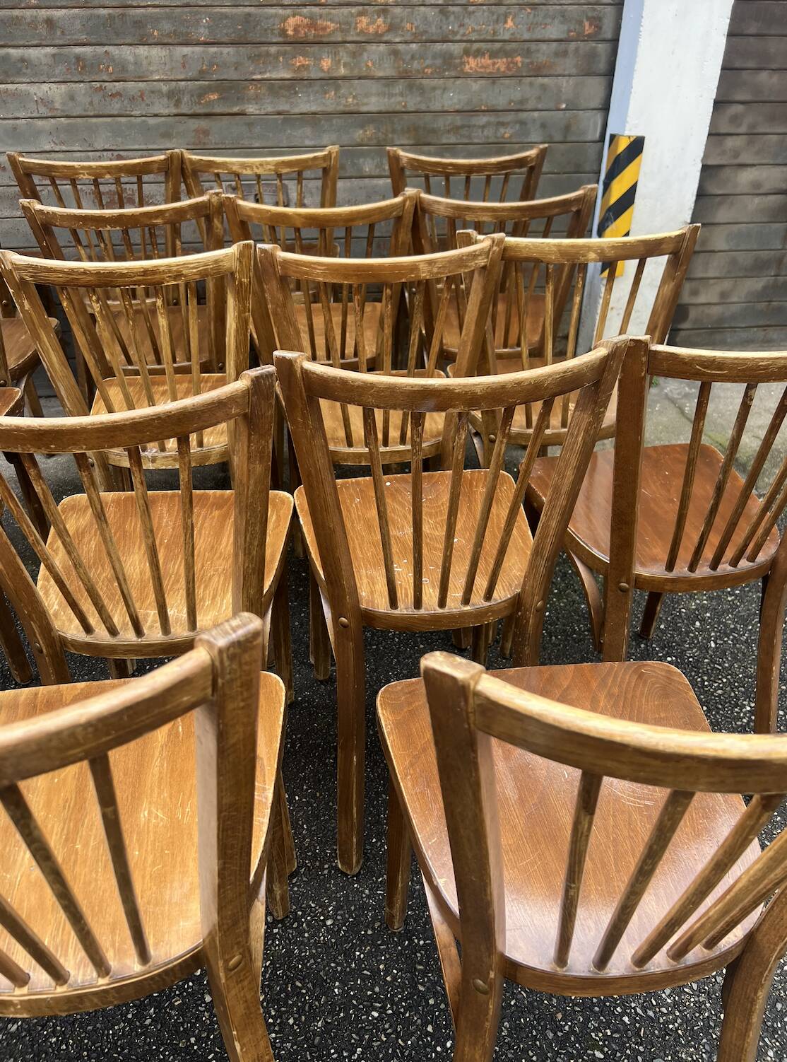 19 Baumann bistro chairs 83 (barn find)