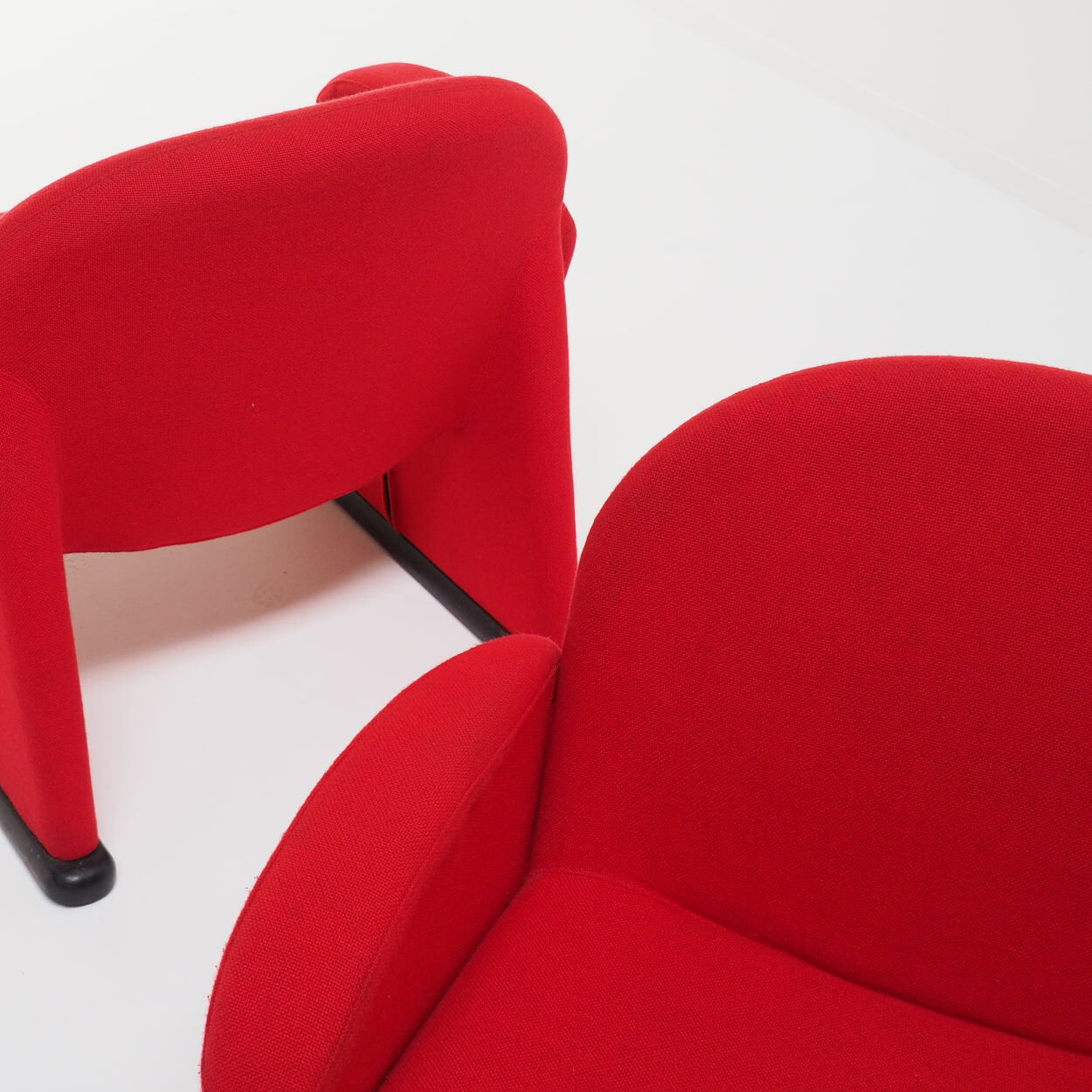 Funky red chairs from the 1970