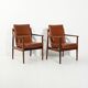 Paire de fauteuils "Ark" par Arne Vodder