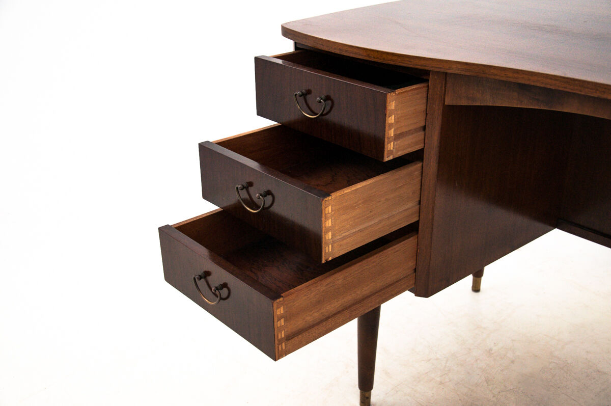 Danish desk with bar from 1960