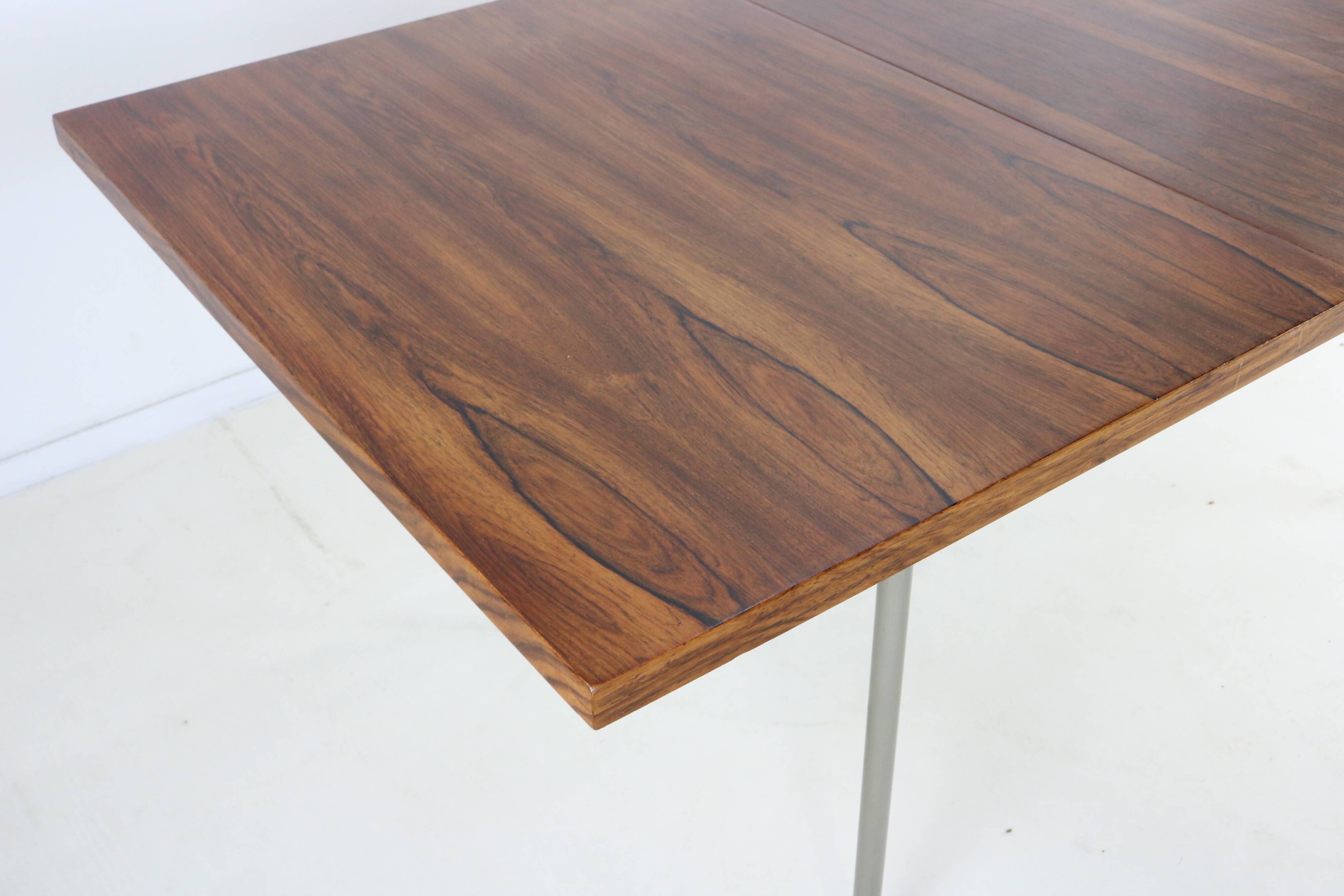 Sixties design rosewood dining table by Cees Braakman for Pastoe