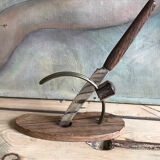 6 small teak and metal knives from Solingen - 1970's
