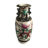 Vase ceramic canton of nanjing decoration of war scenes xixth