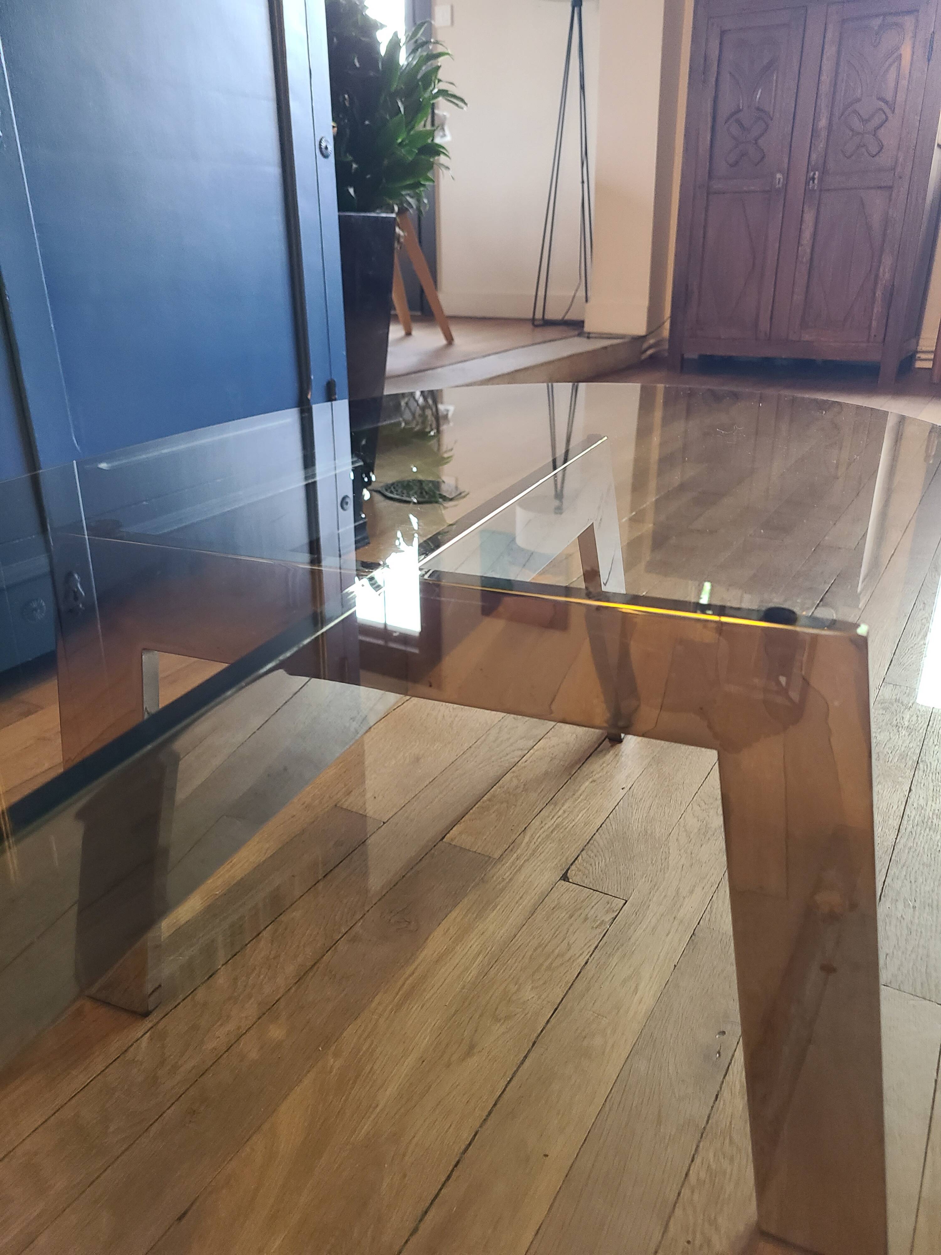 Vintage coffee table space age 70