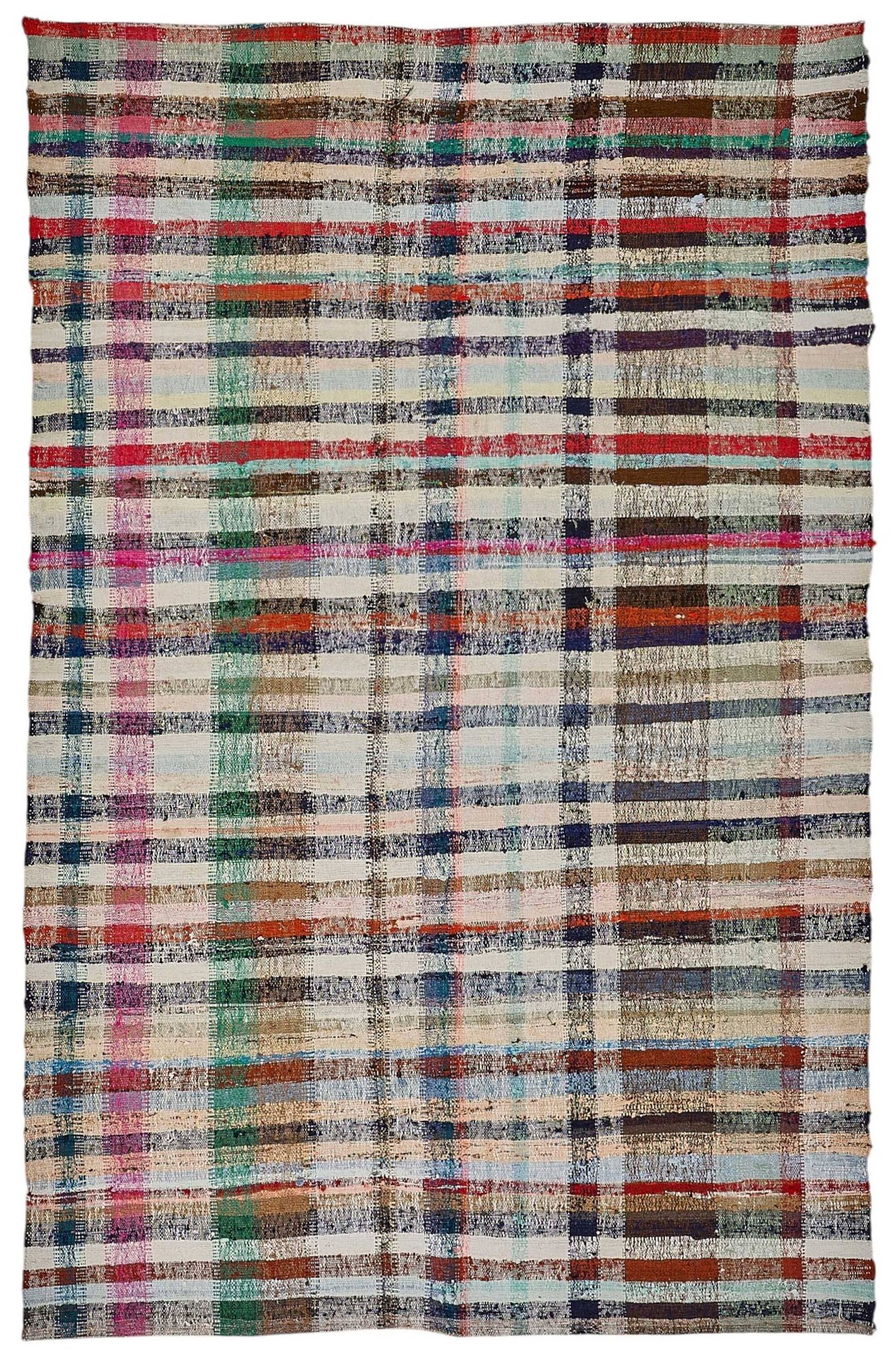 Turkish Handwoven Flatweave Chaput Kilim 190 cm x 297 cm