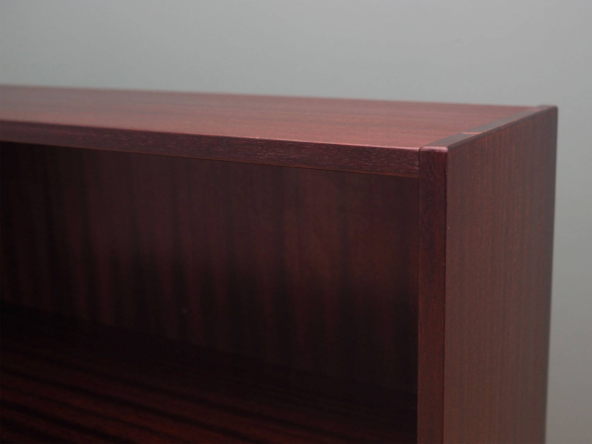 Mahogany bookcase, Danish design, 1960s, manufacturer: Hammel Møbelfabrik