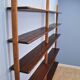 A Danish wall unit in teak and beech by William Watting for Scanflex, 1950s.