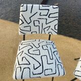 Paire de chaises vintage restaurées