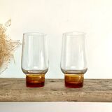 6 vintage luminarc glasses