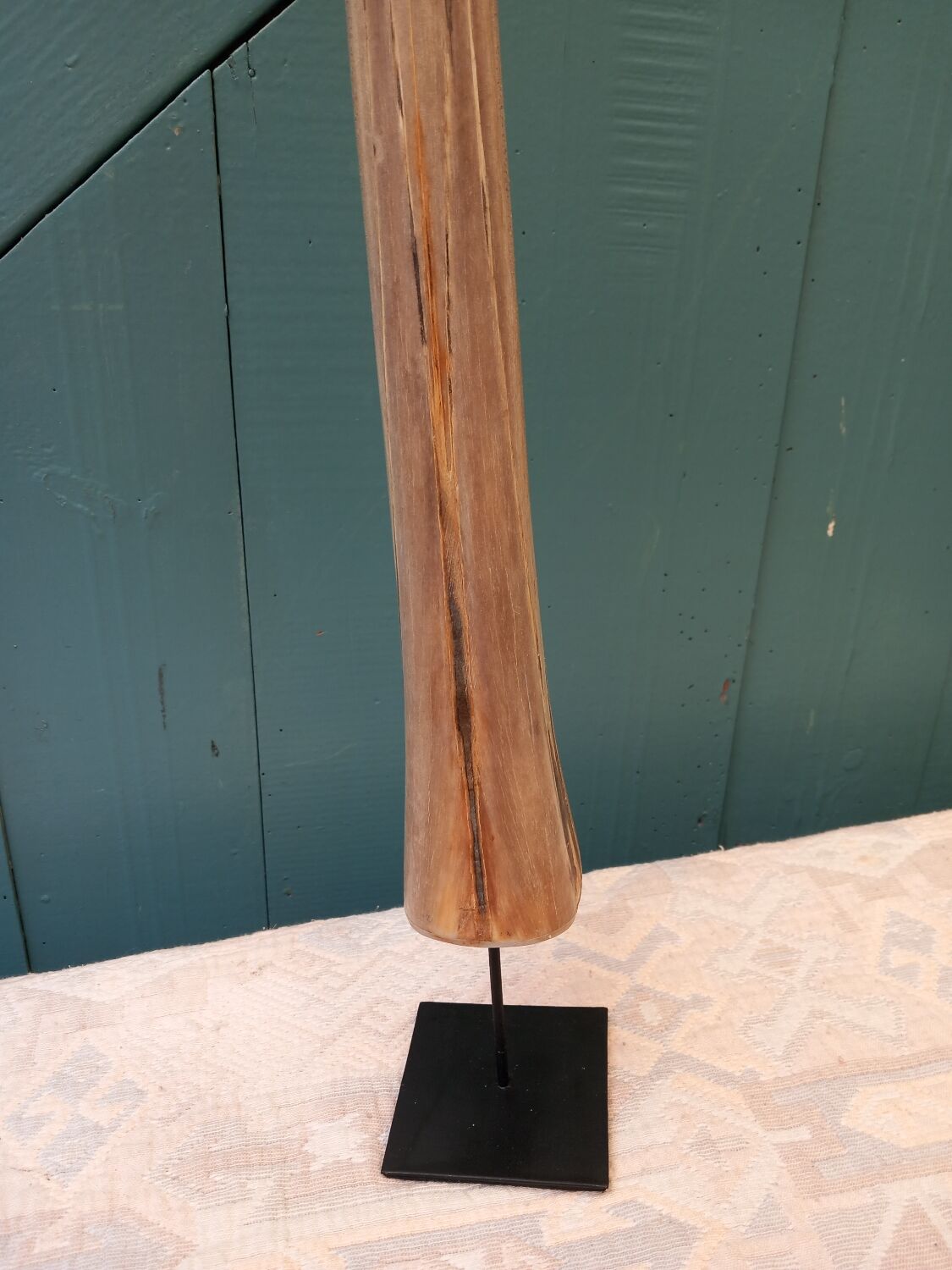 Rostrum marlin on Metal base sport fishing