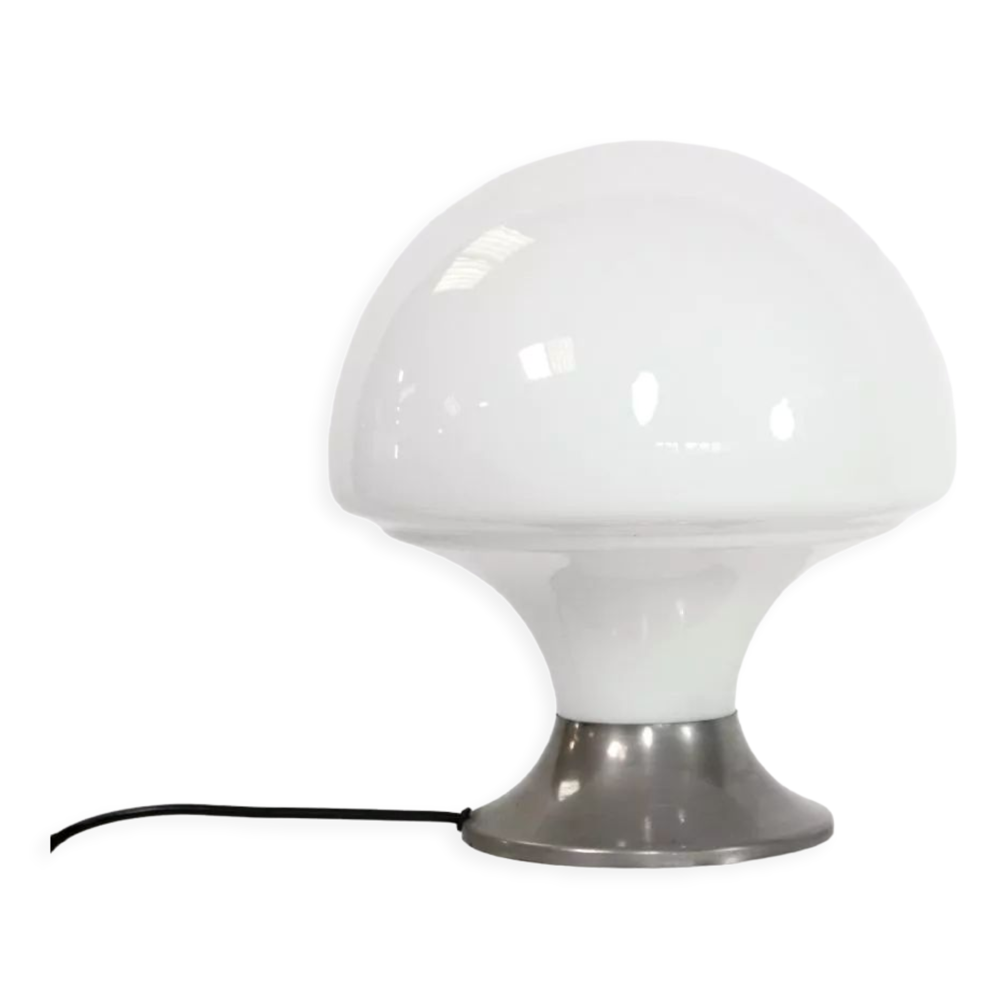 Space age glass table lamp 1970s