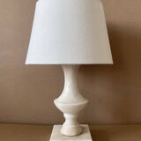 Old alabaster table lamp