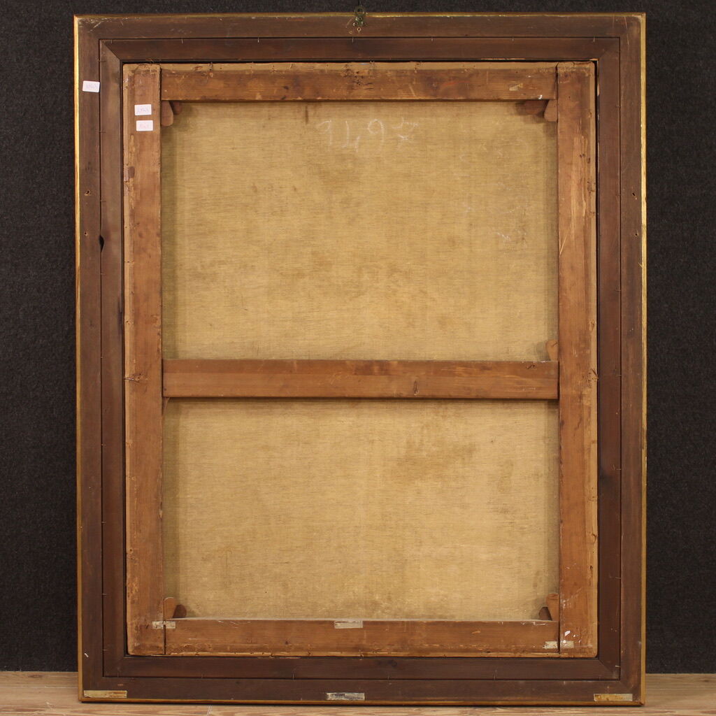 Still life with flower vase from the 18th century