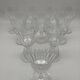 10 Verres Baccarat, Model Picadilly, France, verres à pied en cristal