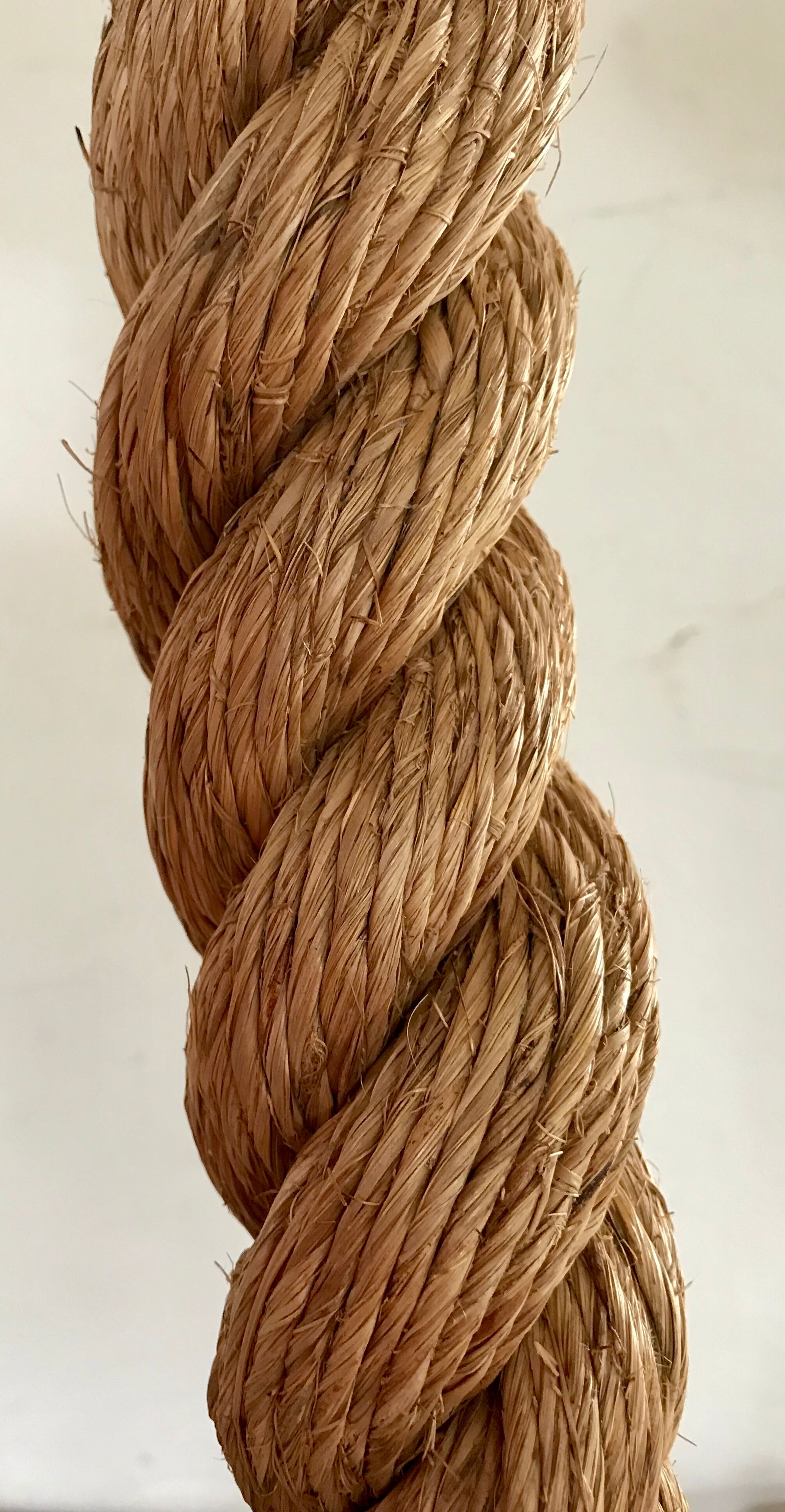 Rope vintage lamp