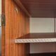Wooden cabinet, wardrobe, shelves, vintage, 60s
