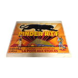 Affiche ancienne cirque pinder ortf la piste aux étoiles
