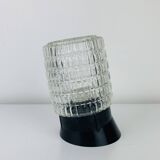 Arno vintage molded glass wall lamp, 1960s