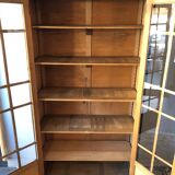 Old glass-enclosed Parisian wardrobe