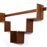 High Quality Danish Bookshelf in solid Teak 1960s