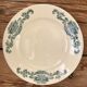 Series of 2 old flat plates "Longchamp"